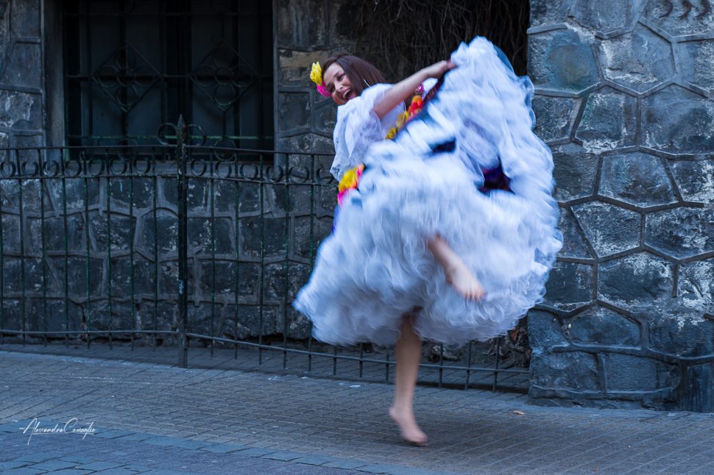 ballerina a Santiago del Cile